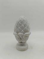 sculptuur, Coppia di pigne francesi - 24 cm - marmerstof, Antiek en Kunst, Curiosa en Brocante
