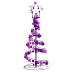 vidaXL Kerstboom lichtkegel met kerstballen 80 LEDs, Diversen, Kerst, Verzenden, Nieuw