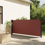 vidaXL Windscherm uittrekbaar 140x500 cm bruin, Verzenden, Nieuw
