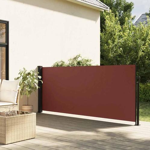 vidaXL Windscherm uittrekbaar 140x500 cm bruin, Tuin en Terras, Zonneschermen, Nieuw, Verzenden