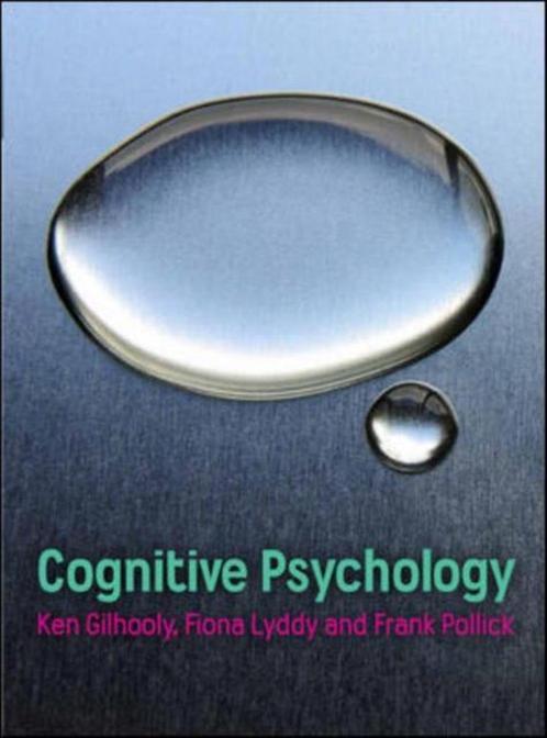 9780077122669 Cognitive Psychology | Tweedehands, Boeken, Schoolboeken, Zo goed als nieuw, Verzenden