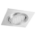 - GAMMA inbouwspot vierkant richtbaar 9W aluminium, Ophalen of Verzenden, Nieuw
