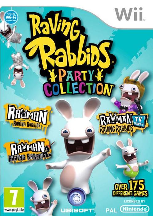 Raving Rabbids Party Collection (Nintendo Wii), Spelcomputers en Games, Games | Nintendo Wii, Gebruikt, Vanaf 3 jaar, Verzenden