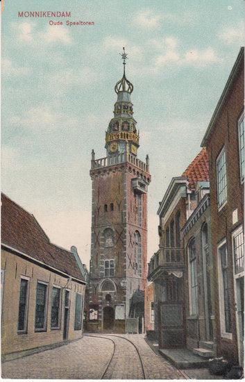 MONNIKENDAM - Oude Speeltoren beschikbaar voor biedingen