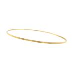 Vintage gouden bewerkte rinkelarmband 14 krt, Sieraden, Tassen en Uiterlijk, Armbanden, Ophalen of Verzenden, Nieuw
