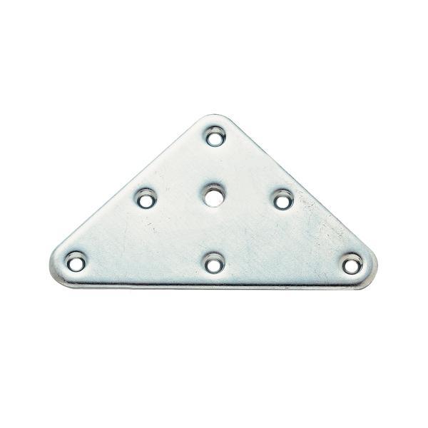 Bevestigingsplaat driehoek 90x90mm met M8 schroefdraad, Huis en Inrichting, Tafelonderdelen, Nieuw, Metaal, Ophalen of Verzenden
