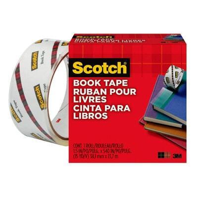 3M 8453814 Scotch Boekreparatietape 38,1 mm x 13,7 meter per, Doe-het-zelf en Verbouw, Verf, Beits en Lak, Nieuw, Ophalen of Verzenden