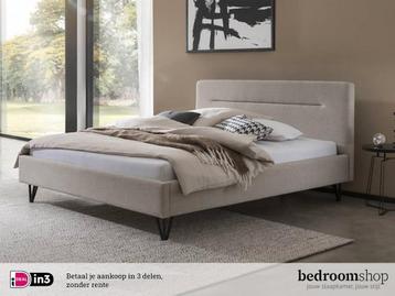 Stoffen bed Genua - goedkoop - 140 t/m 180 cm - Bedroomshop beschikbaar voor biedingen
