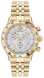 Versace VE2U01124 Hellenyium Chrono horloge 43 mm, Overige merken, Staal, Staal, Verzenden
