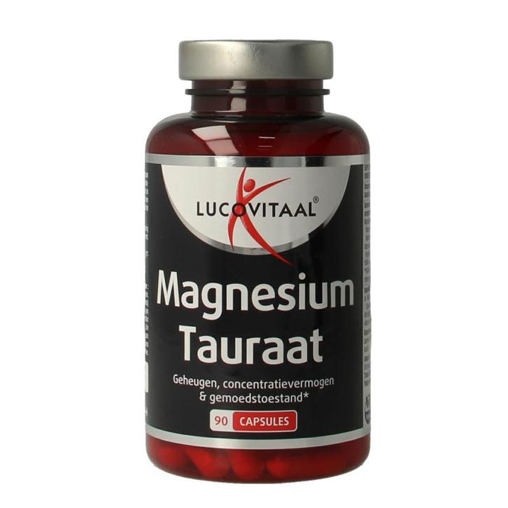 Lucovitaal Magnesium tauraat 90 Capsules, Sport en Fitness, Gezondheidsproducten en Wellness, Verzenden