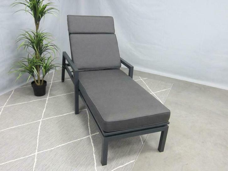 Te Velde tuinmeubelen palazzo tuin-ligbed, Tuin en Terras, Ligbedden, Nieuw, Verstelbaar, Aluminium