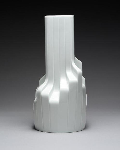 Rosenthal - Zaha Hadid - Vaas - Postmodernistisch, Antiek en Kunst, Antiek | Glas en Kristal