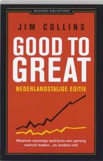 Good To Great, Boeken, Ophalen of Verzenden, Nieuw