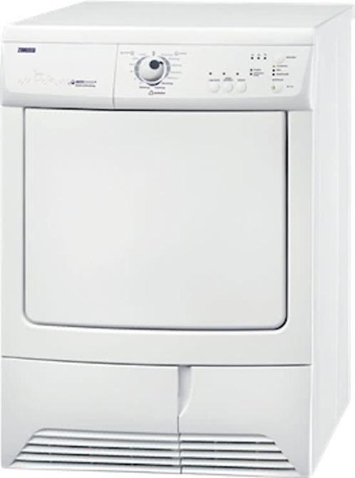 Zanussi Zte170 Condensdroger 6kg, Witgoed en Apparatuur, Wasdrogers, Zo goed als nieuw, Voorlader, 85 tot 90 cm, Ophalen of Verzenden