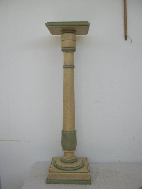 Kolom - 1950-1960 - Gelakt houten kolom, Antiek en Kunst, Curiosa en Brocante
