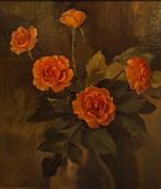 Frans Luyckx (1923-1997) -  Rozen, Antiek en Kunst, Kunst | Schilderijen | Klassiek
