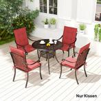 TRUUSK 4-delige Set Zitkussens 108 X 50 X 5 Cm Stoelkussens, Verzenden, Nieuw