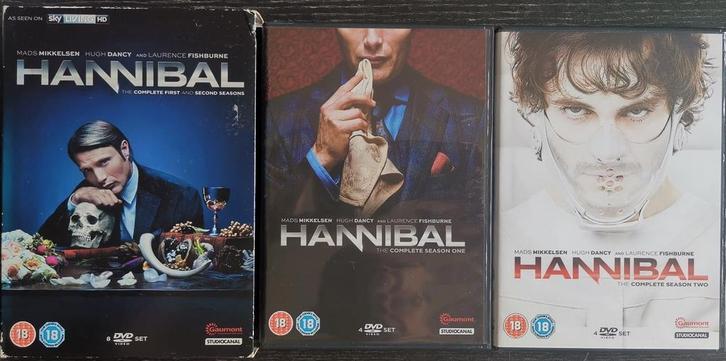 Hannibal series 1 en 2                      Gratis verzenden, Cd's en Dvd's, Dvd's | Tv en Series, Gebruikt, Boxset, Horror, Vanaf 16 jaar