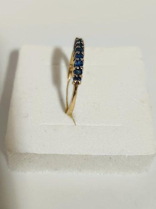 Zonder Minimumprijs - Ring - 9 kt. Geel goud - Topaas - Half, Sieraden, Tassen en Uiterlijk, Ringen