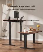 Zit sta bureau - Elektrisch - Verstelbaar - Bureauframe - Zw, Verzenden, Zo goed als nieuw