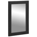 vidaXL Badkamerspiegel 50x70x2,5 cm bewerkt hout en messing, Verzenden, Nieuw