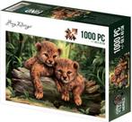 Puzzel Amy Design | Wild Animals - Cubs 1000 pc, Hobby en Vrije tijd, Denksport en Puzzels, Ophalen of Verzenden, Nieuw