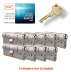 M&C 9 x Matrix Cilinder SKG*** met CERTIFICAAT, Nieuw, Verzenden