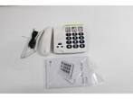 Doro PhoneEasy 331ph - Vaste telefoon - Wit, Verzenden, Zo goed als nieuw