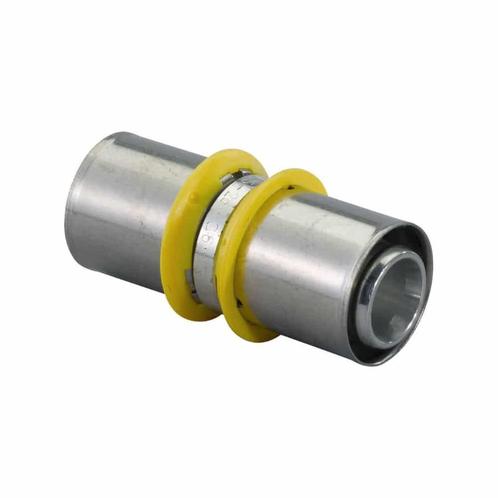 Uponor MLC G gas plus perskoppeling recht 25 x 25, Doe-het-zelf en Verbouw, Buizen en Afvoer, Ophalen of Verzenden