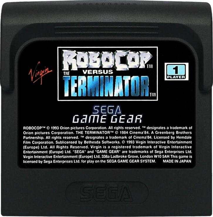 Robocop Versus The Terminator [Sega Game Gear], Spelcomputers en Games, Games | Sega, Ophalen of Verzenden