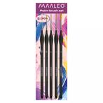 Maaleo Penseelset 5-delig – Perfect voor Fijn Schilderwerk, Hobby en Vrije tijd, Ophalen of Verzenden, Nieuw