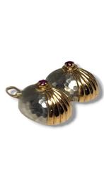 Hanger - 14 karaat Geel goud, Russische keizerlijke 56K, Sieraden, Tassen en Uiterlijk
