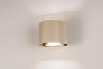 Rietveld Wandlampen - Beige, Zand - Metaal, Aluminium, Huis en Inrichting, Lampen | Wandlampen, Verzenden, Nieuw