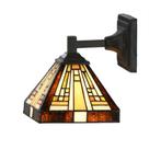 Tiffany Wandlamp Rising Sun, Huis en Inrichting, Lampen | Wandlampen, Verzenden, Nieuw