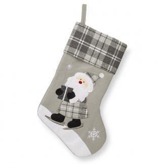 Kerstsok | PEHA | 45 cm (Grijs), Diversen, Kerst, Nieuw, Verzenden