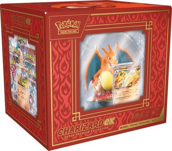 Pokémon - Charizard ex - Super Premium Collection - Trading, Hobby en Vrije tijd, Verzamelkaartspellen | Pokémon, Verzenden
