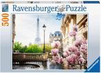 Lente in Parijs Puzzel (500 stukjes) | Ravensburger -, Nieuw, Verzenden