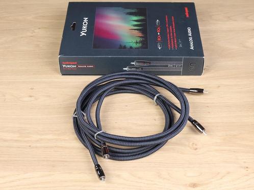 AudioQuest Yukon audio interconnects RCA 2,0 metre, Audio, Tv en Foto, Audiokabels en Televisiekabels, Overige kabels, Gebruikt