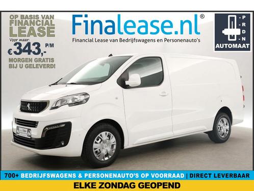 Peugeot Expert 2.0 BlueHDI L3H1 AUT Airco Cruise LED €343pm, Auto's, Bestelauto's, Lease, Automaat, Diesel, Peugeot, Wit, Verzenden