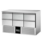 GGM Gastro | Koelwerkbank PREMIUM - 1370x700mm - 6 laden - |, Zakelijke goederen, Horeca | Keukenapparatuur, Verzenden, Nieuw in verpakking