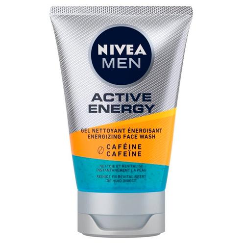 NIVEA Men Active Energy Reinigingsgel, Sieraden, Tassen en Uiterlijk, Uiterlijk | Gezichtsverzorging, Nieuw, Verzenden