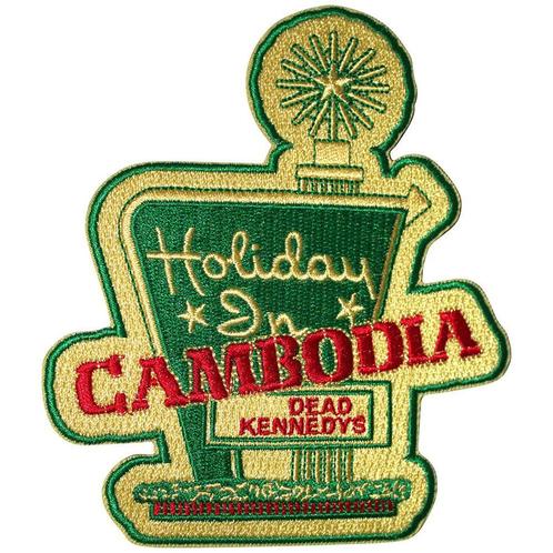 Dead Kennedys - Holiday in Cambodia - Patch off. merchandise, Verzamelen, Muziek, Artiesten en Beroemdheden, Kleding, Nieuw, Ophalen of Verzenden