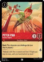[119/204] - PETER PAN - Fearless Fighter ENG FOIL [M/NM], Verzamelen, Disney, Ophalen of Verzenden, Nieuw
