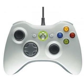 Microsoft Xbox 360 Controller Wired Wit, Spelcomputers en Games, Spelcomputers | Xbox 360, Zo goed als nieuw, Ophalen of Verzenden