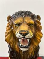 Beeld, Leone Ruggente - 60 cm - Keramiek, Antiek en Kunst, Kunst | Designobjecten