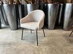Veiling - Eetkamerstoel Bo (set van 4) Linnenstof - Licht Gr, Nieuw