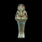 Replica van het oude Egypte Stenen Shabti met hiërogliefen, Nieuw