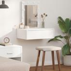 vidaXL Plafondtafel met lade Wit 60 x 40 x 70 cm Bewerkt, Huis en Inrichting, Tafels | Kaptafels, Verzenden, Nieuw
