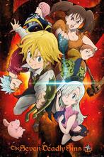 Poster The Seven Deadly Sins Key Art 1 61x91,5cm, Verzenden, Nieuw, A1 t/m A3