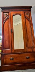 Kast - hard hout - Jugendstilkast